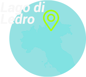 Kempování na jezeře Ledro, Dolomity. Trentino, Itálie | Kemp al Sole