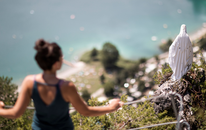 Camping on Ledro Lake, Dolomites. Trentino, Italy | Camping al Sole