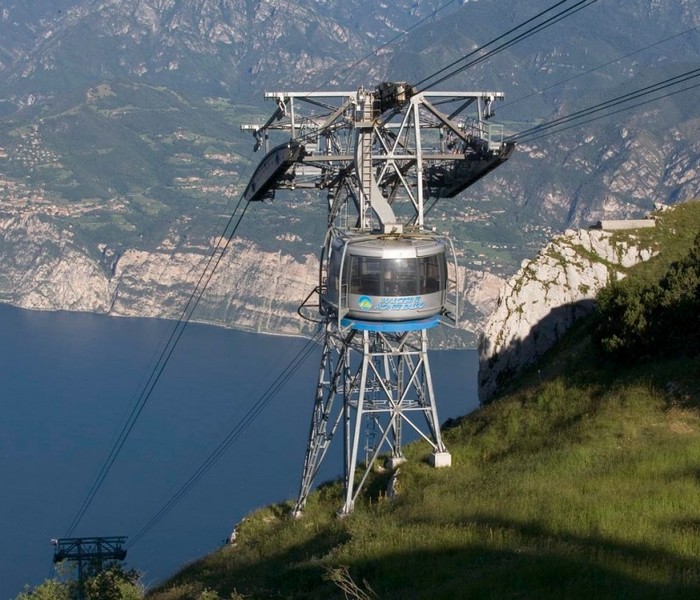 W POBLIŻU - KOLEJKA LINOWA MALCESINE - MONTE BALDO