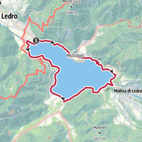 PROHLÍDKA JEZERA LEDRO - MAP