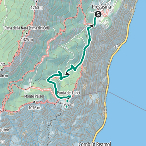 PUNTA LARICI - MAP